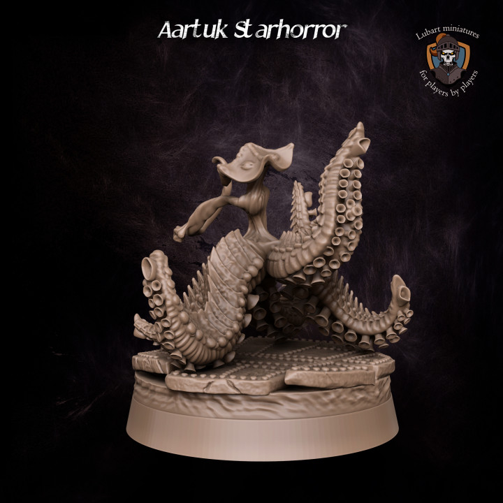 3D Printable Aartuk Starhorror by Lubart Miniatures