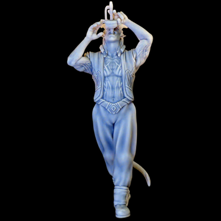 Tiefling Sword Swallower - Not Your Average Trading District Vol. II Kickstarter image