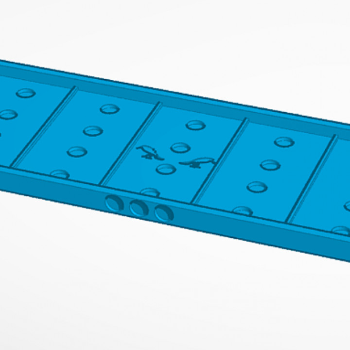 Movement tray for 4 off 25x50mm image