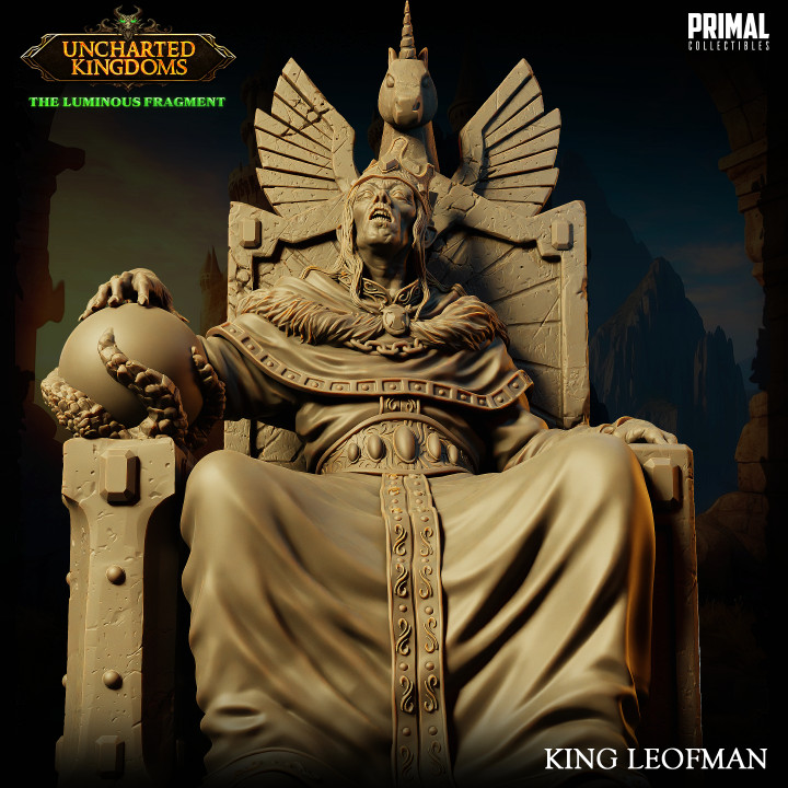 Noble / Wizard - King Leofman - March 2024 - Uncharted Kingdoms image