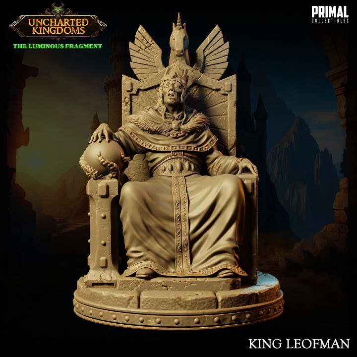 Noble / Wizard - King Leofman - March 2024 - Uncharted Kingdoms image