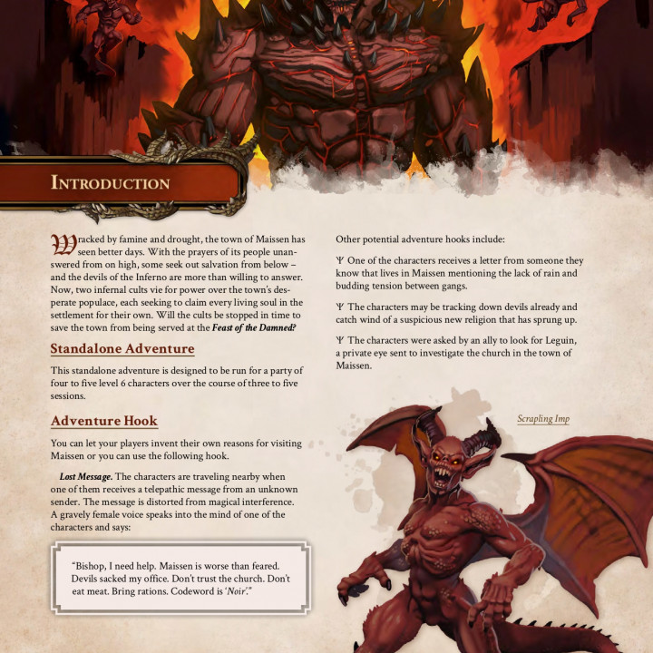 PDF - Infernal Conclave (5e Adventure) image