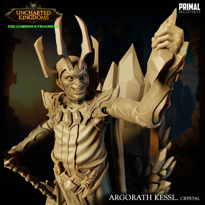 Dark wizard - Argorath Kessl (crystal powerful version) - March 2024 - Uncharted Kingdoms image