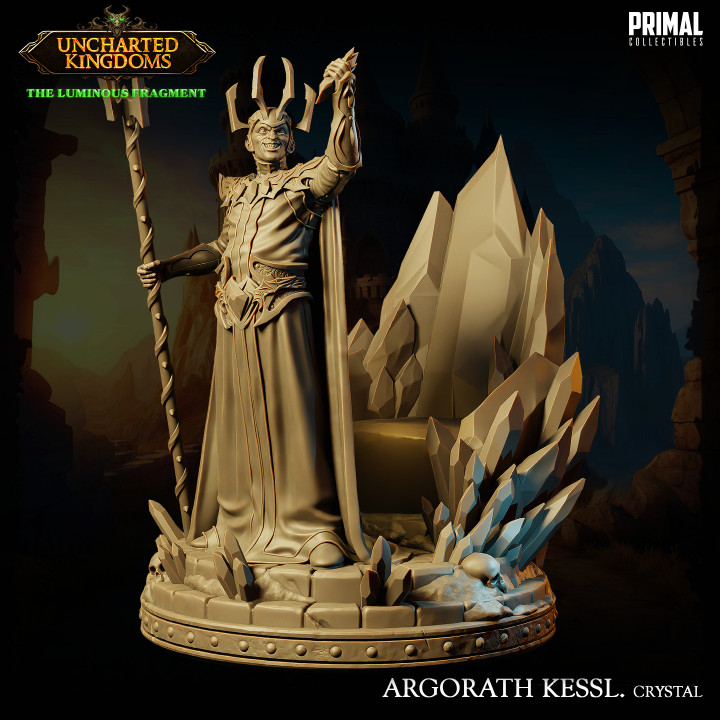 Dark wizard - Argorath Kessl (crystal powerful version) - March 2024 - Uncharted Kingdoms image