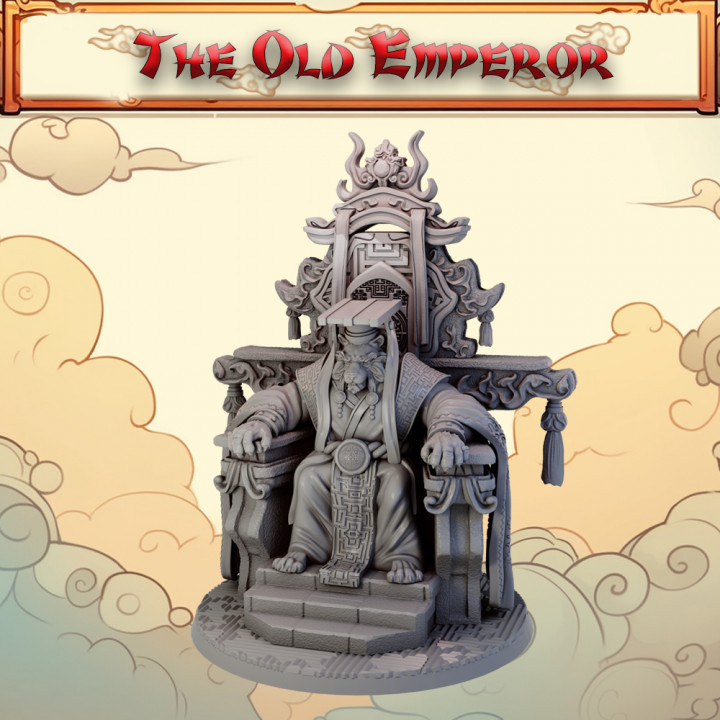 The old tigerfolk emperor image