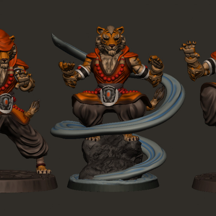 Tigerfolk Monks image