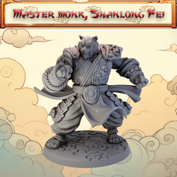 Shanlong Fei , Master tigerfolk monk's Cover