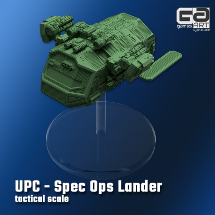 UPC - Spec Ops Lander - tactical scale image