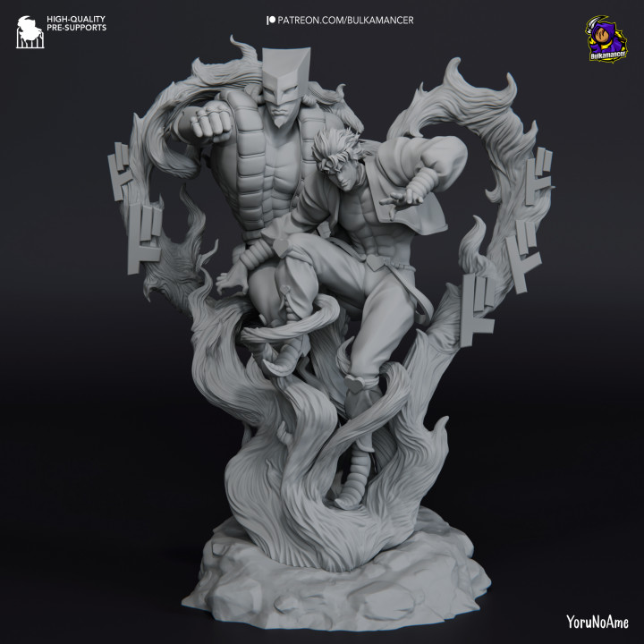 3D Printable Bizarre Duo | 297mm by Bulkamancer Sculpts