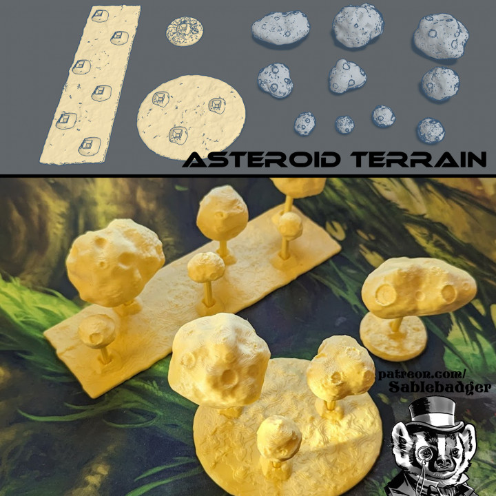 Asteroids Space Terrain image
