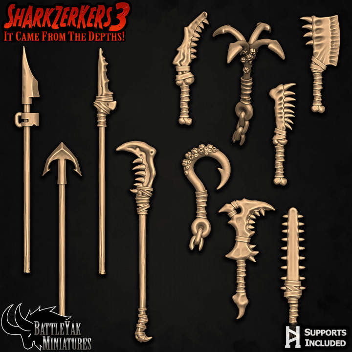 Sharkzerkers III Customization & Terrain Set image