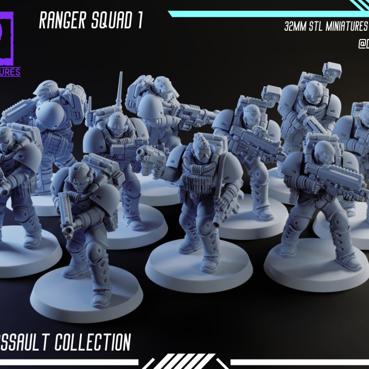 Thunder Recon - Earth Assault Scout Ranger's Squad image