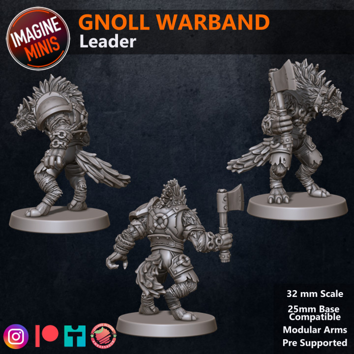 Gnoll Warband - Leader image