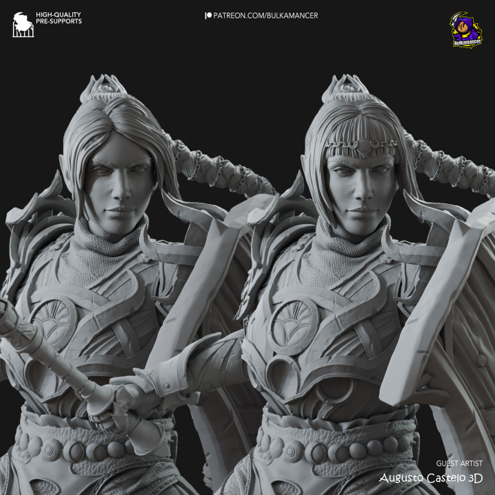 Sulking Cleric (291mm) + Bust (140mm) image
