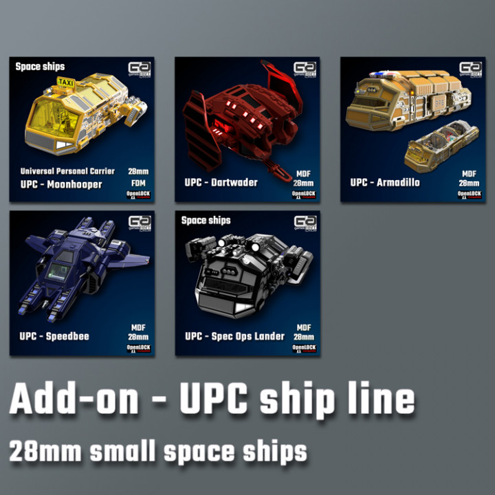 Add-on - UPC ships line's Cover