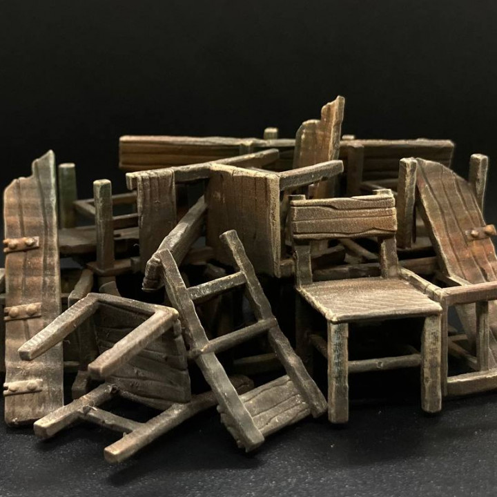 3D Printable Serenissima Vol.2 - Barricades By Korhyl Miniatures