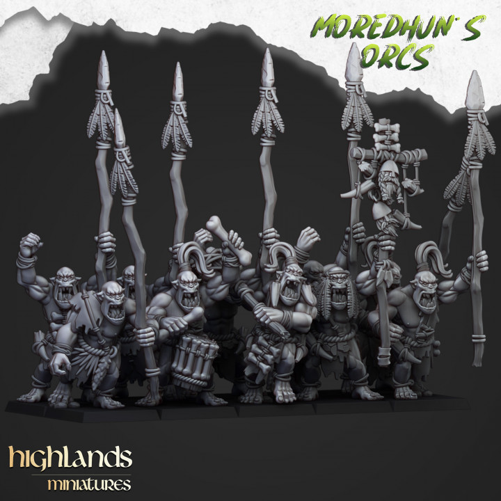 Cave Orcs - Highlands Miniatures image
