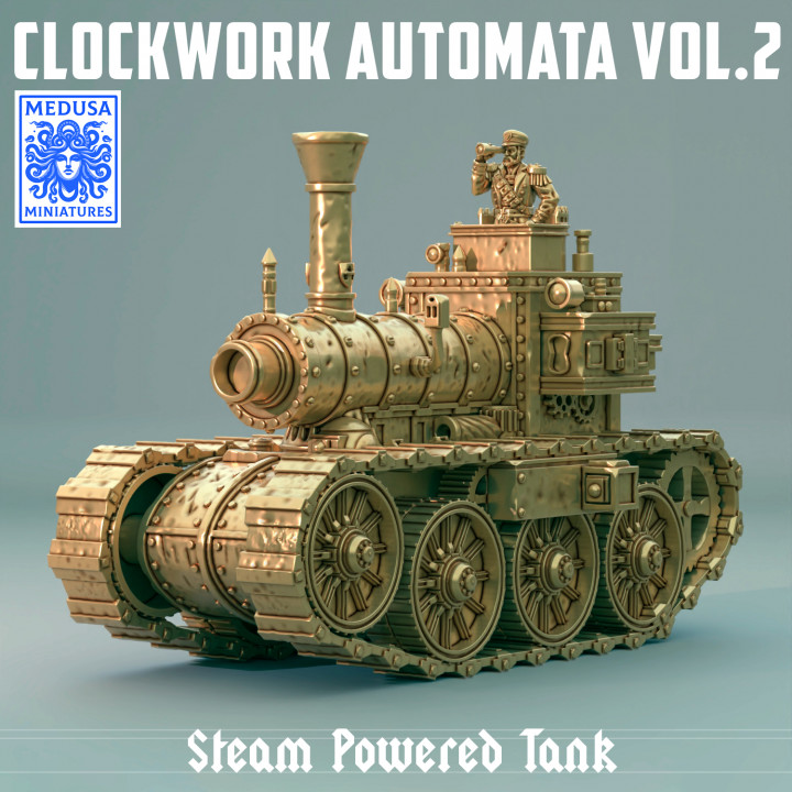 Clockwork Automata Vol 2: Steam Powered Tank image
