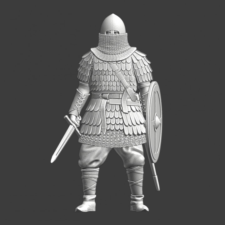 Medieval Kievan Rus Heavy warrior image
