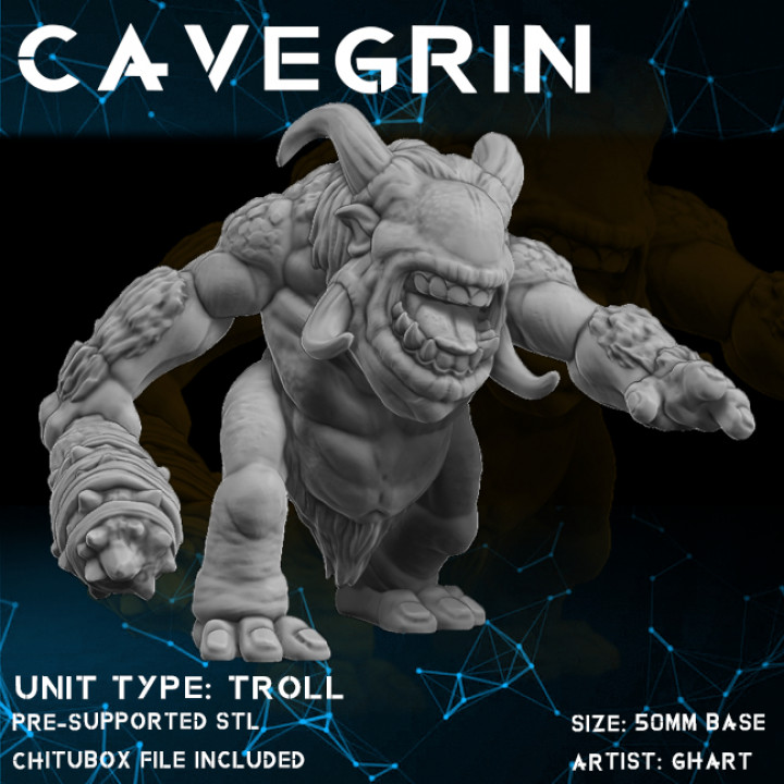 CaveGrin -- Troll (Pose_01) image