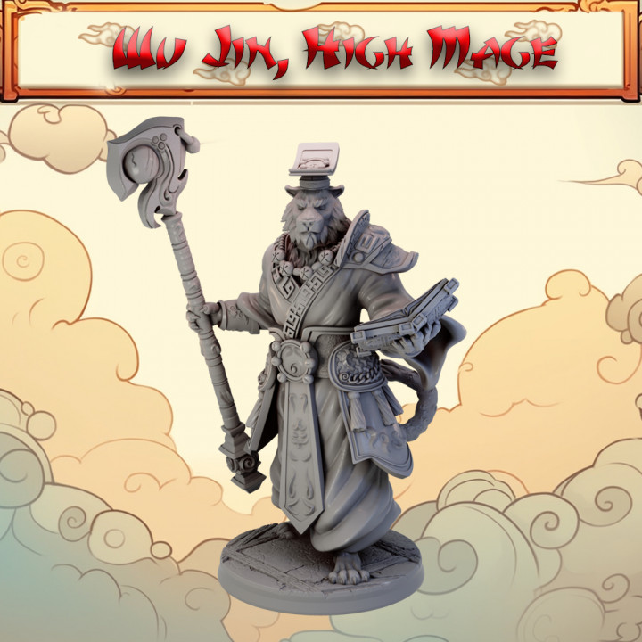 Wu Jin, High Tigerfolk mage's Cover