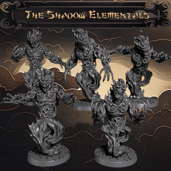 The shadow Elementals's Cover