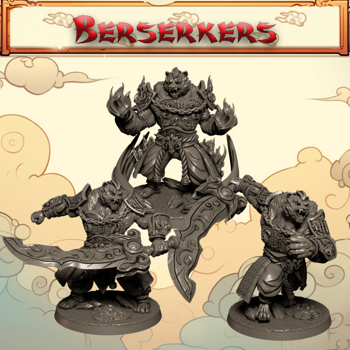 Tigerfolk Berserkers's Cover