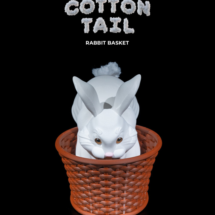 Cottontail Rabbit Basket