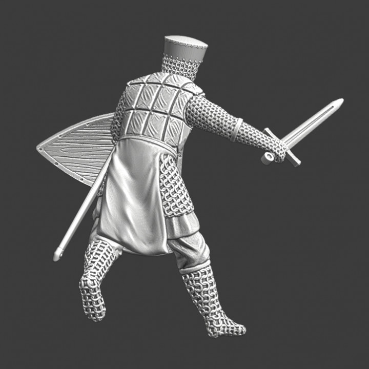 Livonian Knights - Medieval Sergeant charging image