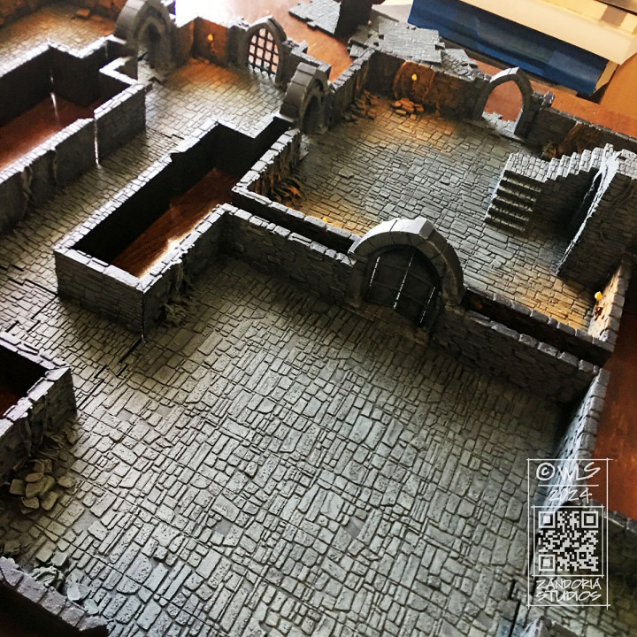 3D Printable PuzzleLock Dungeon II by Will Sutton