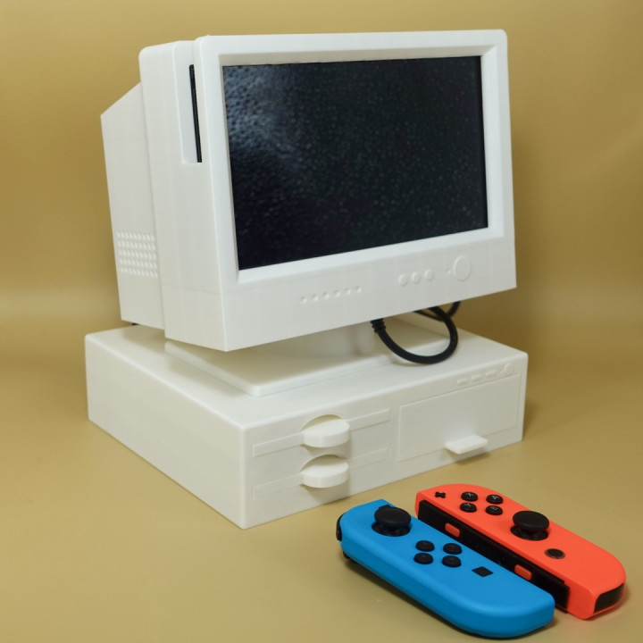 Retro Computer Display for Nintendo Switch image