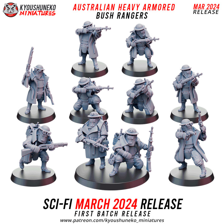 March Sci-Fi 2024 Release - Australian Army ww2 image