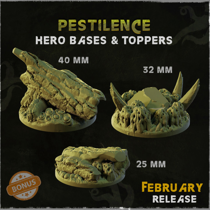 Pestilence - Hero Bases & Toppers image