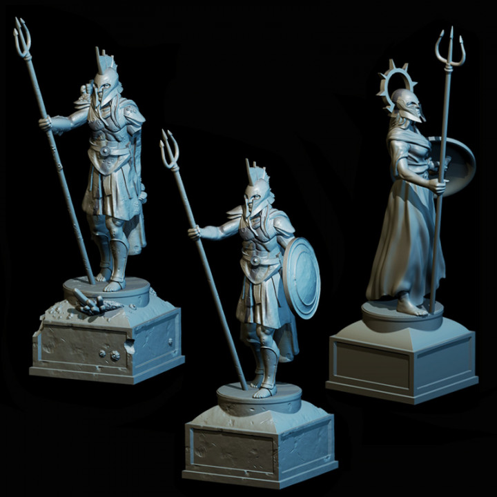 Ancient Atlantean Statues (3) image