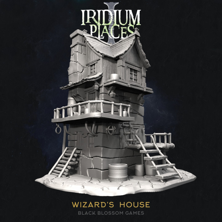 IDP01S13 Wizard's House :: Iridium Places 1 :: Black Blossom Games image
