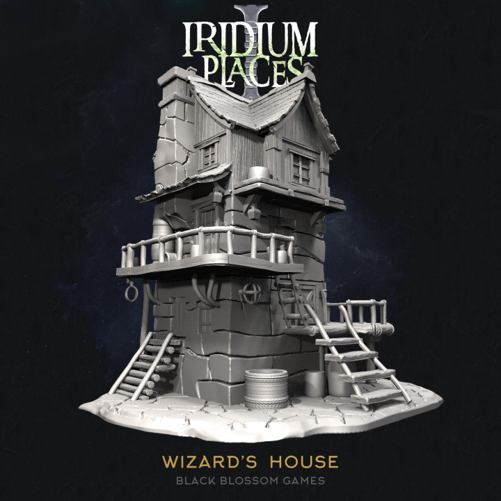 IDP01S13 Wizard's House :: Iridium Places 1 :: Black Blossom Games