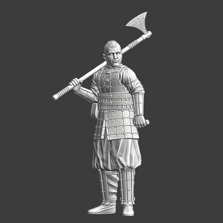 Viking Warrior with Great Danish Axe image