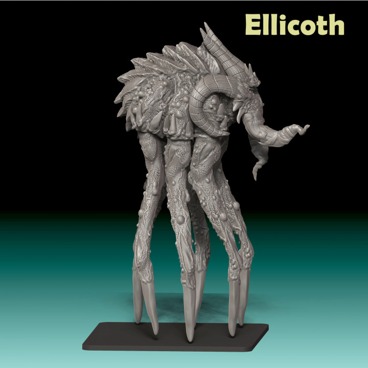 Ellicoth - a Starfinder Fan Sculpt - FREE image