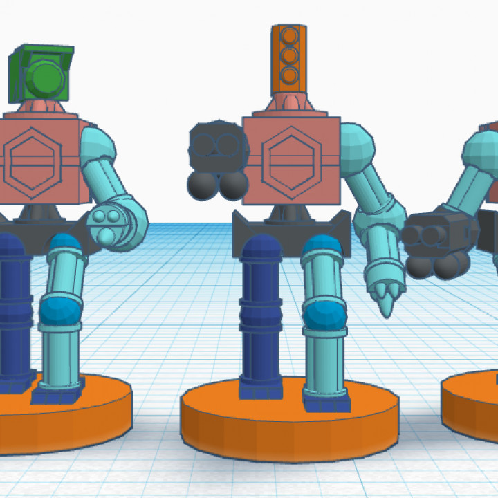 Enki Class War Robots image