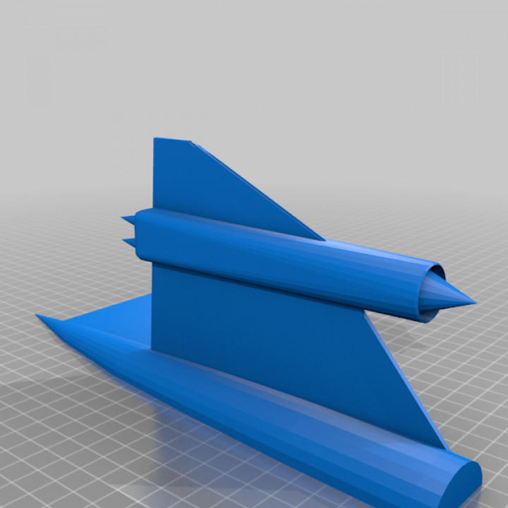 3D Printable Avro 730 by Joshua Butler