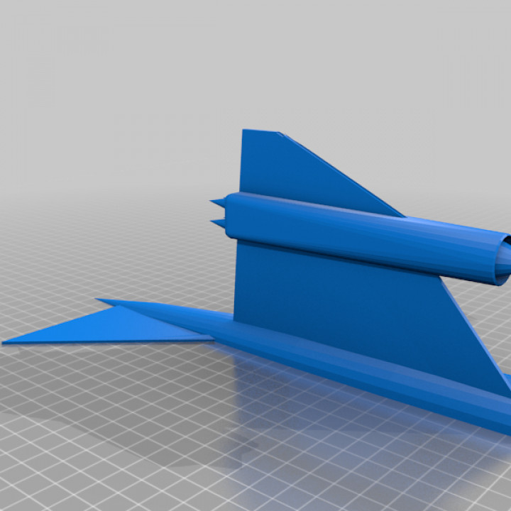 3D Printable Avro 730 by Joshua Butler