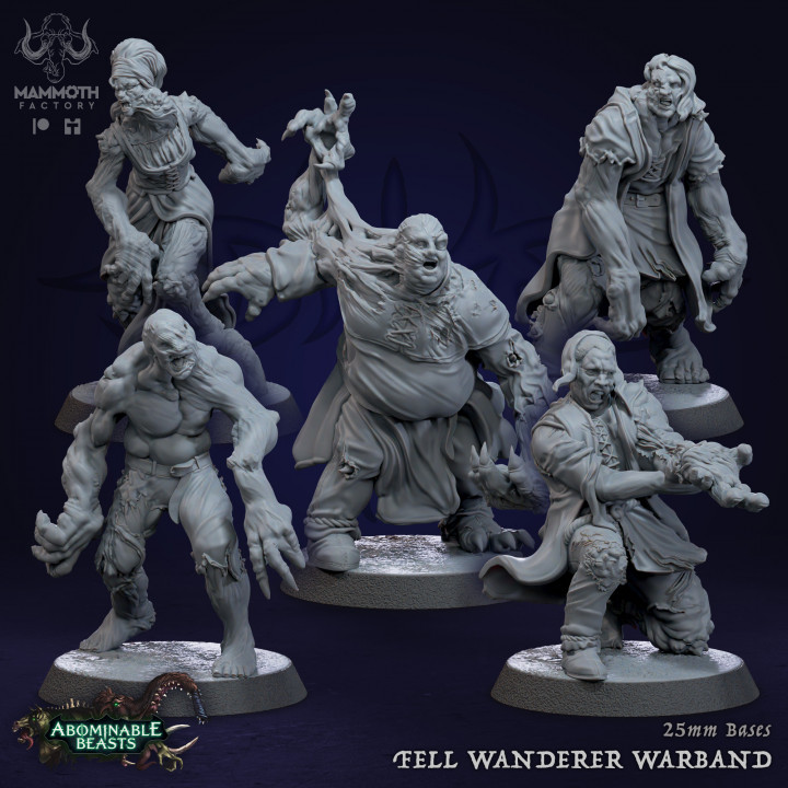 Fell Wanderer Warband (Zombies)