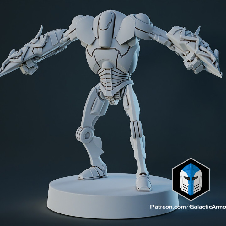 3D Printable 1:48 Scale Battle Droid Army - B2 Class - 3D Print Files ...