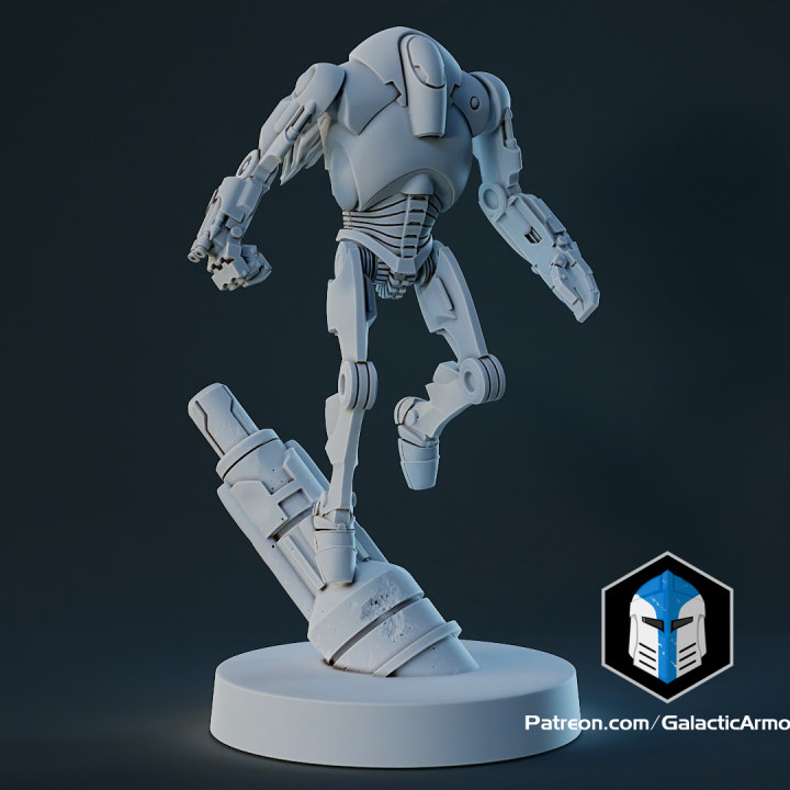 3D Printable 1:48 Scale Battle Droid Army - B2 Class - 3D Print Files ...