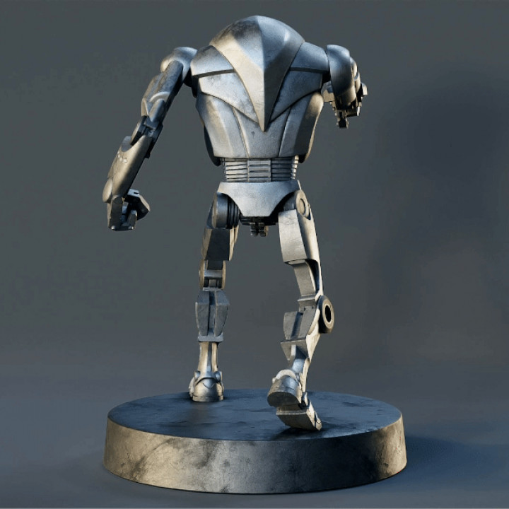 3D Printable 1:48 Scale Battle Droid Army - B2 Class - 3D Print Files ...