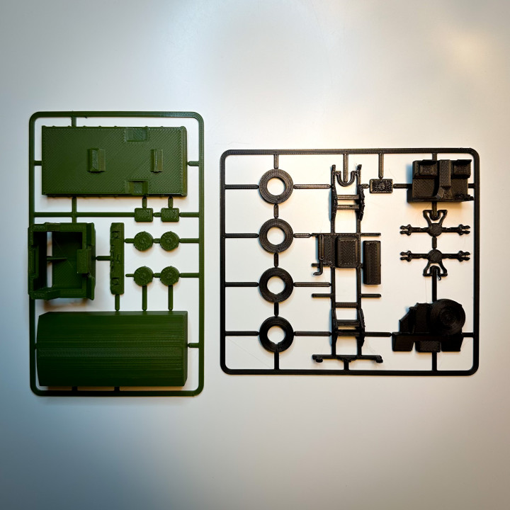 SAURER 6DM 1/64 KIT CARD image