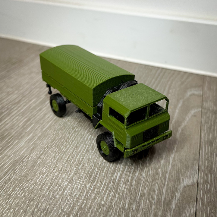 3D Printable SAURER 6DM 1/64 KIT CARD by Kevin Thomas