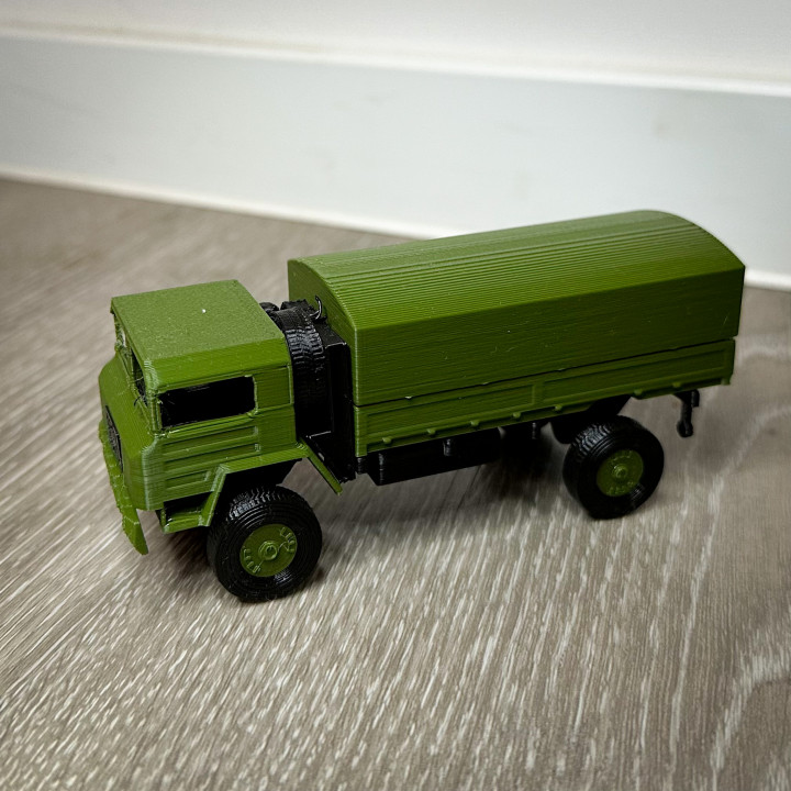 3D Printable SAURER 6DM 1/64 KIT CARD by Kevin Thomas