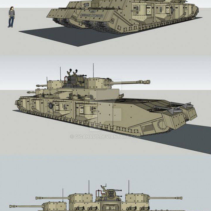 The Land Battleship: Cabbage Stomper