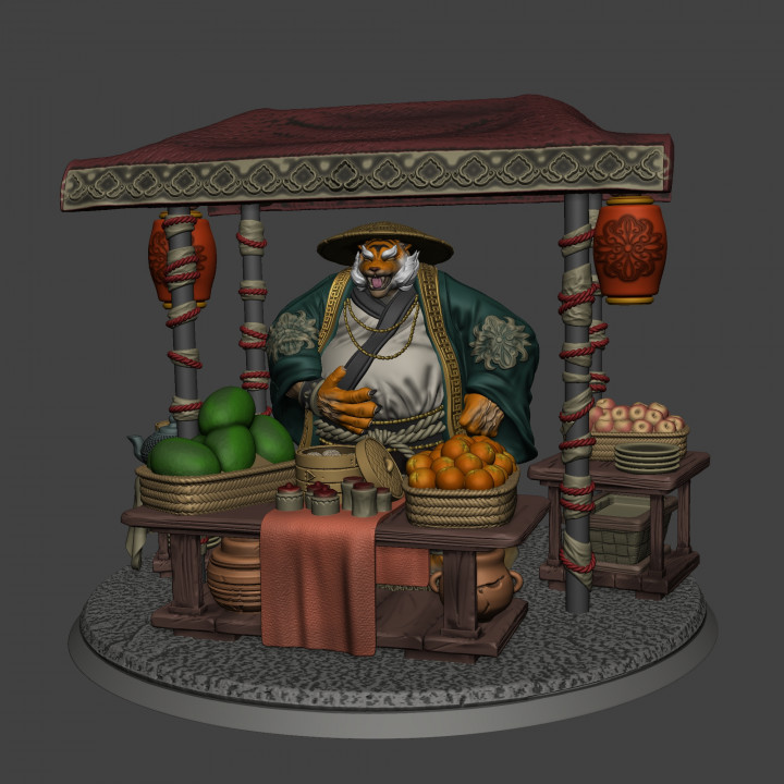 Jin Tao, The happy tigerfolk merchant image
